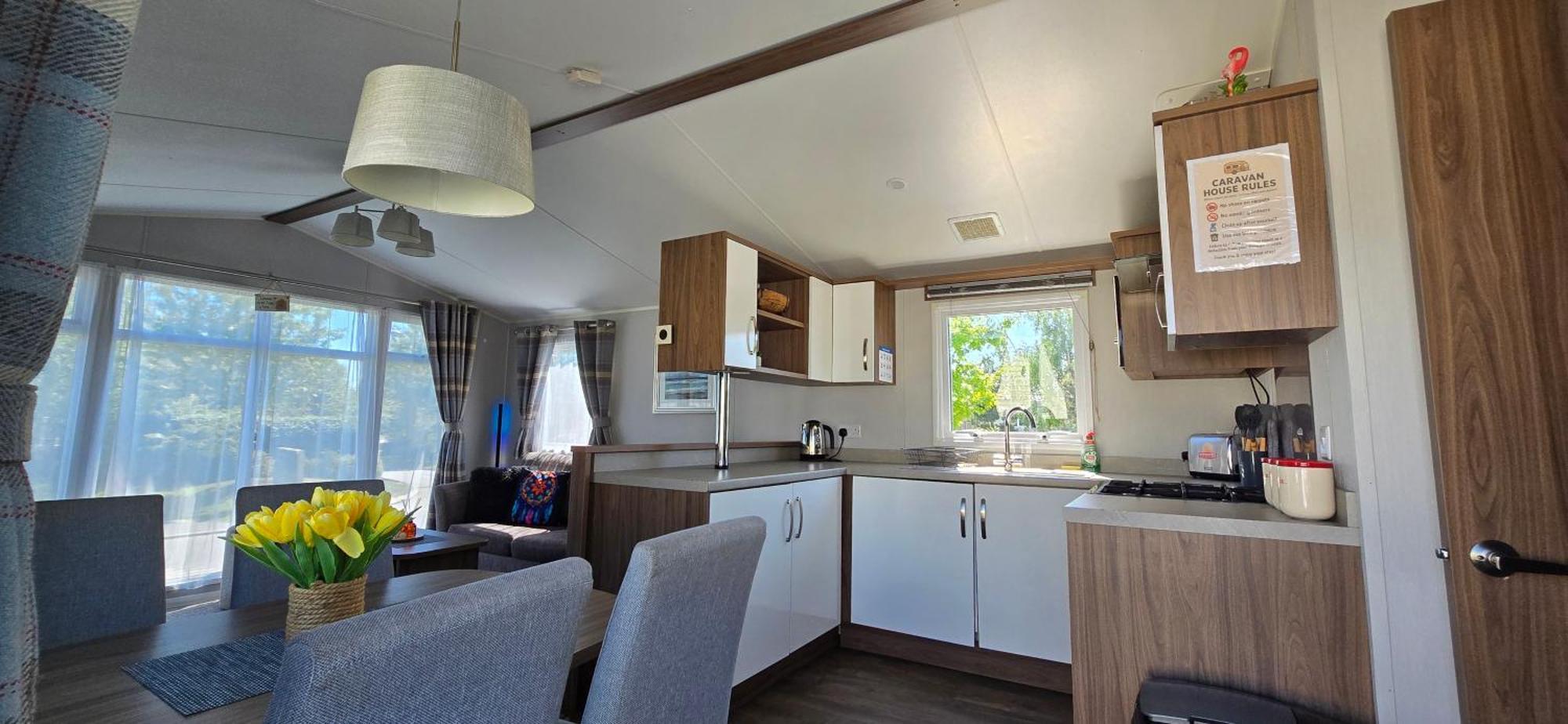 Rj Luxury Caravan Hire With Hot Tub Татершал Екстериор снимка
