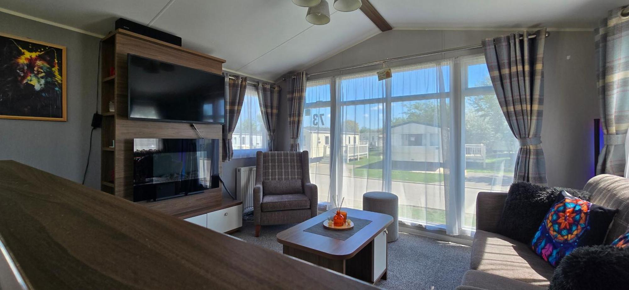 Rj Luxury Caravan Hire With Hot Tub Татершал Екстериор снимка